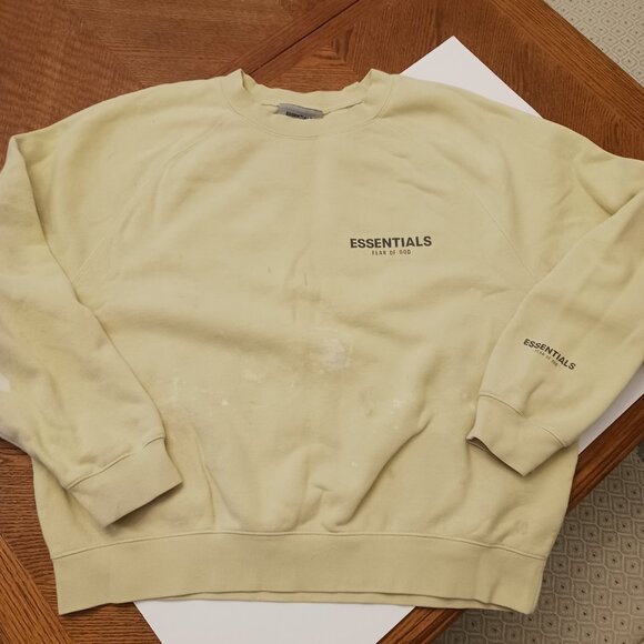 Fear of God Essentials crewneck sweater Large - Picture 1 of 5